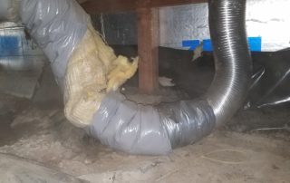 portland crawl spaces, crawl space restoration, portland oregon, oregon crawl space restoration, dryer vent